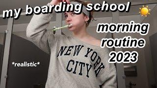 My REAL boarding school morning routine 2023 *junior year*  Ella Katherine