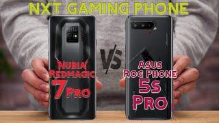 Nubia Red Magic 7 Pro vs Asus ROG Phone 5s Pro Specification and Comparison.