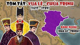 Tóm tắt Vua Lê - Chúa Trịnh 1533 - 1789  Nhà Lê Trung Hưng  Lịch sử Việt Nam