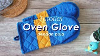 DIY Sarung Tangan MasakOven GloveMitten - Tutorial Jahit Mudah