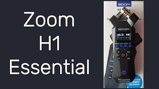 New Zoom H1 Essential handy recorder