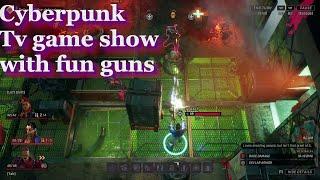 Showgunners gameplay Demo 2023 - Turn Based combat RPG - Cyberpunk thunder dome Xcom 