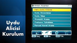 Uydu Alıcısı Kurulumu  Eski Tip Uydu Alıcısı Basit Cihaz