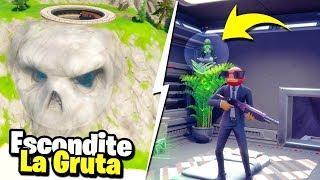 JUGAMOS ESCONDITE EN **LA GRUTA** SEASSON 2 - FORTNITE ESCONDITE