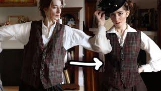 Thrift Flip A Modern Waistcoat to Victorian-Style