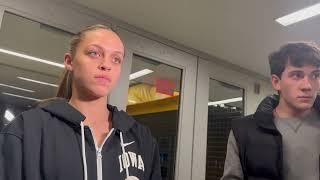 Hear from Gabbie Marshall after Iowa women’s basketball learned its 2024 NCAA Tournament path