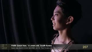 Geon Hee PARK 207 – Prix de Lausanne 2022 Finalist – Classical