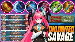 TOP 1 GLOBAL LAYLA + PERFECT BUILD = UNLIMITED SAVAGE You must watch this