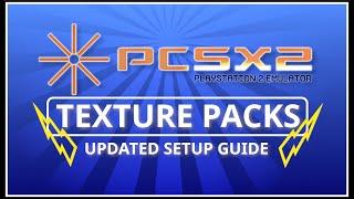 PCSX2  Custom HD Texture Packs installation guide  tutorial  PS2 emulator updated