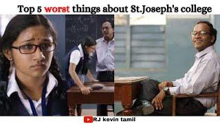 Top 5 worst things about st.josephs college #sjctrichy #collegereview