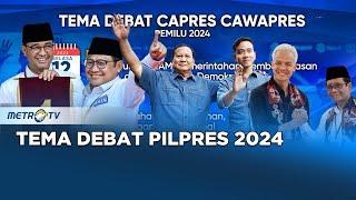 Kawal Pemilu - Tema Debat Capres Cawapres Pemilu 2024