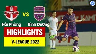 Highlights Hải Phòng vs Bình Dương  Đôi công nghẹt thở - ngược dòng kinh điển phút cuối