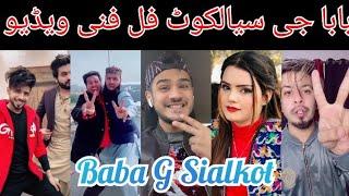 tiktok silent girl viral video  baba g sialkot tiktok  latest best tik tok funny video  M4K