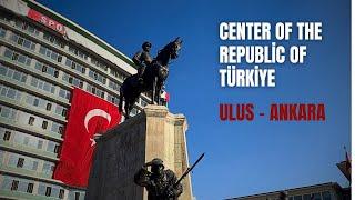 Lets walk to a mosque - ANKARA ULUS Walking Tour in Turkey 2023