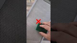 This is genius How to easily clean a kitchen hood grille?