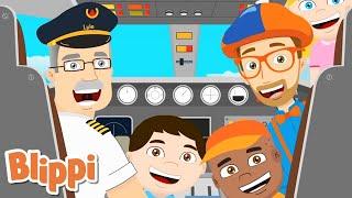 Blippi Transportation Song  Geckos Garage Songs  Childrens Music  Vehicles For Kids