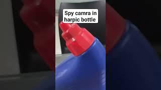 spy camera in HARPIC BOTTLE  PINHOLE CAMERA  Jale 2  #music #newsong #sorts #ybt #youtube shorts