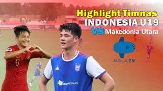 TIMNAS INDONESIA U 19 VS MAKEDONIA UTARA U19  FRIENDLY MATCH