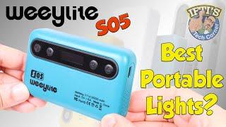 The Portable Video Light with Control Desk  Weeylite S05  REVIEW