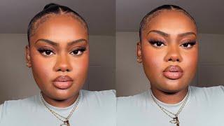 AFFORDABLEDRUGSTORE MAKEUP ROUTINE UK BLACK GIRL MAKEUP