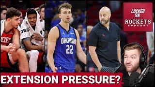 Houston Rockets Under Pressure To Extend Jalen Green & Alperen Sengun? + Jabari & Durant Workouts