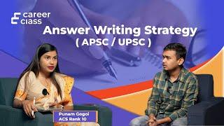 APSC Mains Answer Writing Tips and Tricks  Smart Strategy to Clear APSC Mains  Special Course