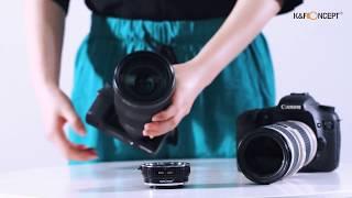 K&F Concept Canon EF Lenses to Sony E Mount Camera Adapter