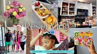 VLOG Entire Kitchen Clean Out + Celebrating Life + Relaxing Sunday Reset + Braids care routine