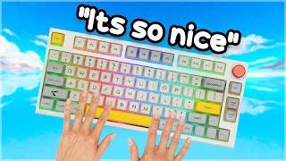 I GAVE My FRIEND A Keyboard ⌨️ THOCK