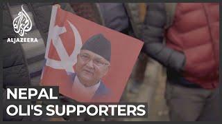 Nepal politics Many rally in support of Prime Minister KP Sharma Oli