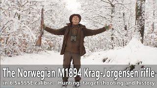 The Norwegian M1894 Krag-Jorgensen rifle in 6.5x55 caliber - Hunting shooting history