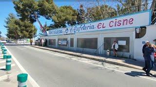 BENIDORM ANTIK MARKET EL CISNE  4K WALKING TOUR