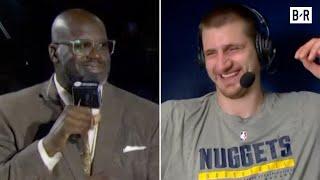 Shaq tells Nikola Jokić I love you in Serbian 