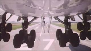 Landing Gear Camera  flight landing wheel  747 landing gear retraction  Plane landing