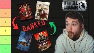 Total War Games RANKED - The Ultimate Tier List  + A Look at Total Wars History 