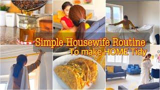 Housewife simple routine of maintaining a tidy HOMEMexican TacosMAGIC OIL for Hair fall