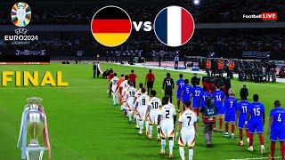 Germany Vs France - Final UEFA Euro 2024  Full Match All Goals  eFootball PES Realistic Gameplay