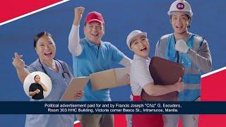 TRABAHO + EDUKASYON Chiz Escudero TVC 2022