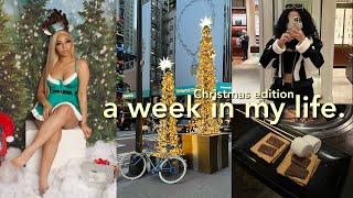 WEEKLY VLOG New Perfume + Christmas Shopping + Holiday Photoshoot