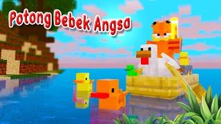 POTONG BEBEK ANGSA MINECRAFT VERSION  LAGU ANAK TERPOPULER  WE ART KARTUN