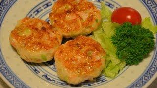 Fried shrimp patties 煎蝦餅