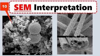 SEM Micrographs Interpretation in Experimental paper  Scanning Electron Microscopy SEM Analysis