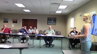 Massena Town Board Meeting August 2022