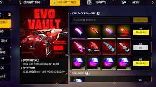 CLAIM  FREE EVO SKINS  GOT  NEW BOOYAH PASS  NEW EVENT  BUY 500.000 DIAMONDS  FREE FIRE 