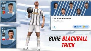 100% Working Black Ball Bug Trick in Club Stars Worldwide Box Draw  Pes 2021 Mobile