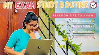 Studying 24 hours before my examone day left- revisionpyq solving productive study days