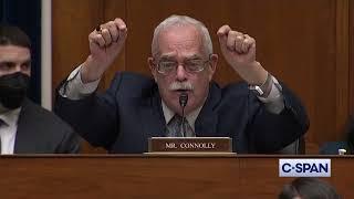 Rep. Gerry Connolly asks about Donald Trump & Chrissy Teigen Tweet