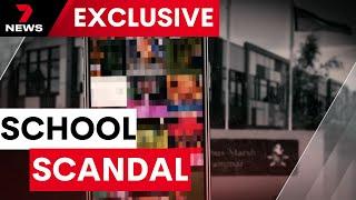 Police investigate new school photo scandal - 50 girls targeted  7 News Australia