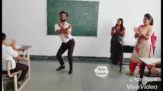 Haryanvi Dance In School Boys Dance By ajay kayat Song  gadn jogi teri to batine nyari s