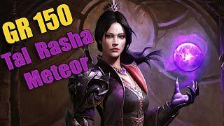 Diablo 3 Season 29 - Tal Rasha Meteor Wizard GR150 SSF tips & tricks